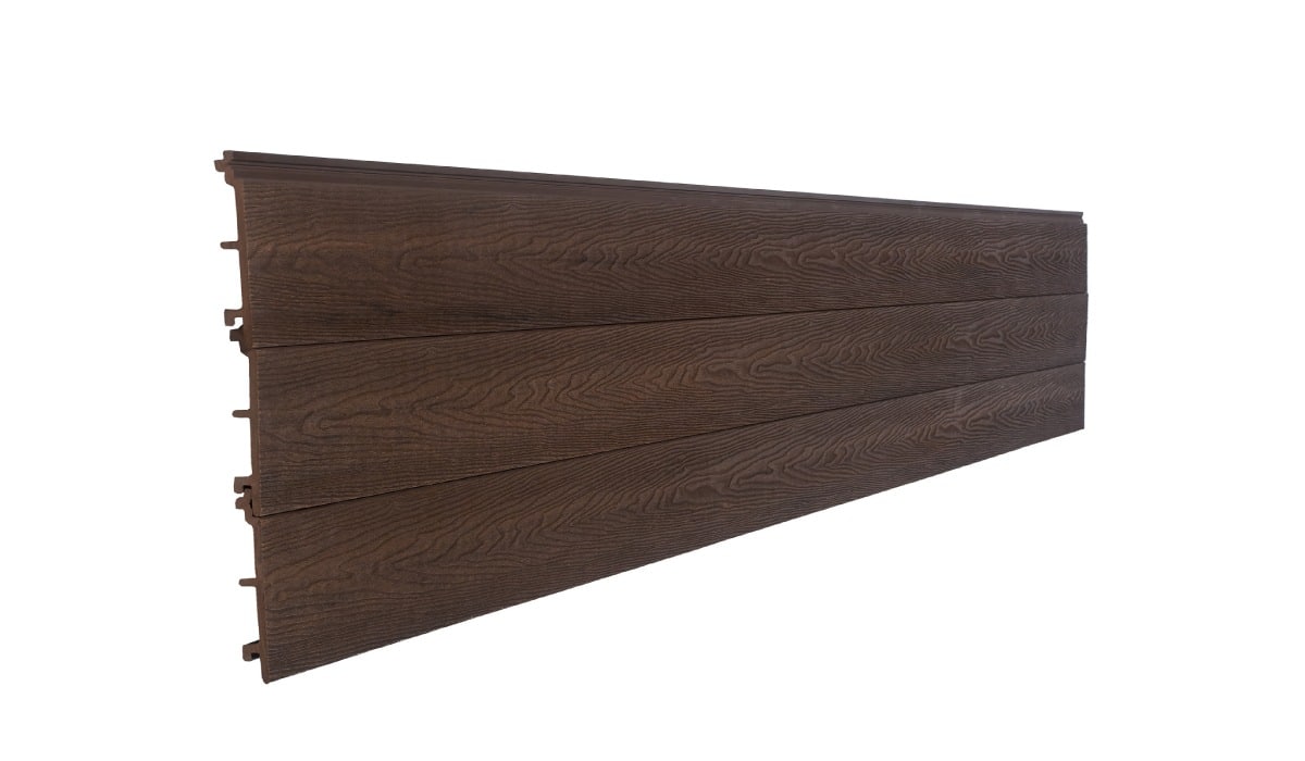 Wood Grain Chocolate Cladding