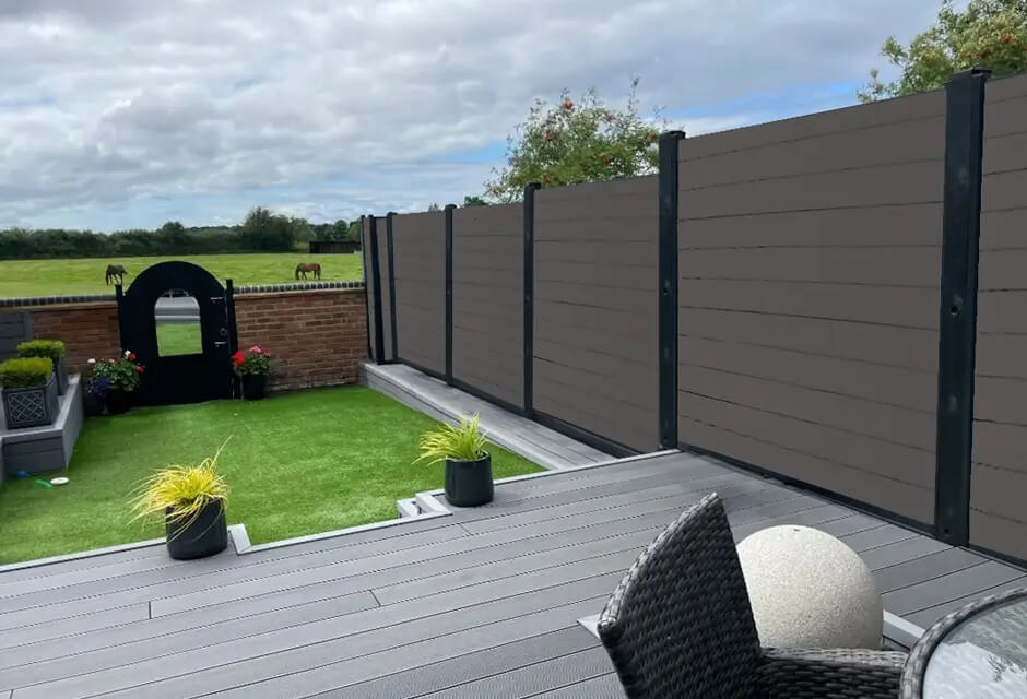 Aluminium Composite Fence Panel