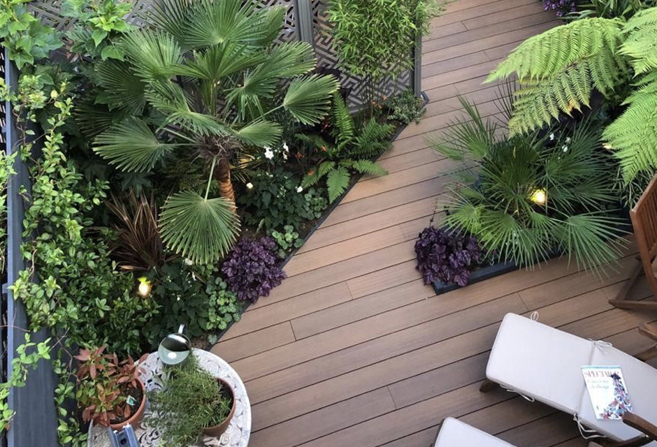 Light Oak Decking Board - Exclusive Natural Collection