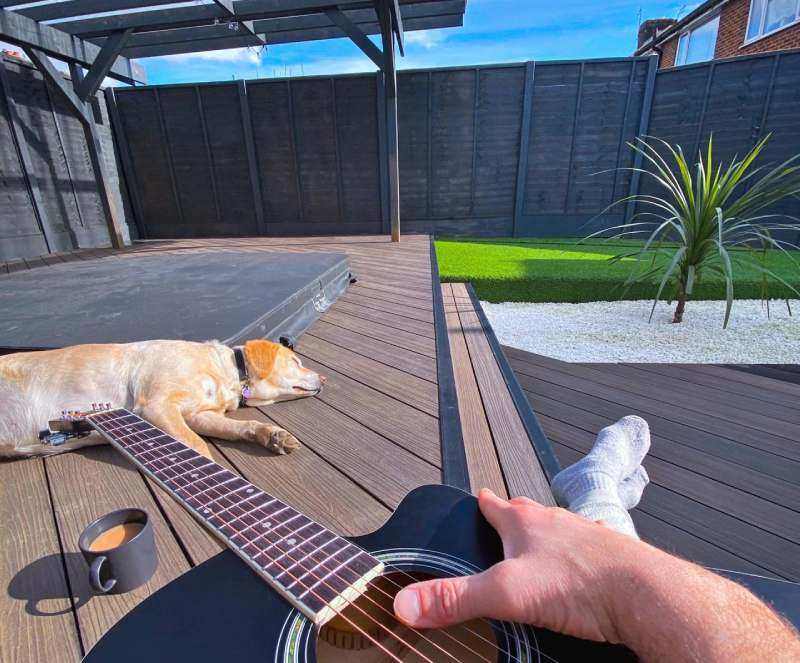Walnut Decking Board - Exclusive Natural Collection