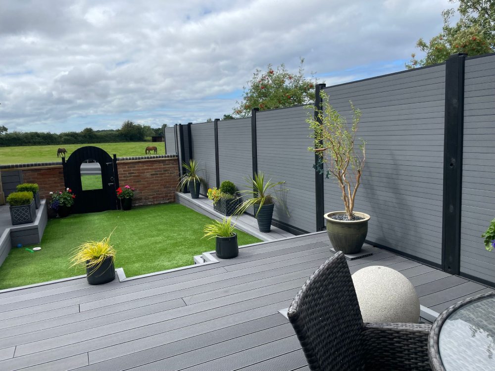 Aluminium Composite Fence Panel