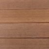 Light Oak Wood Grain Composite Decking Boards Joined Together