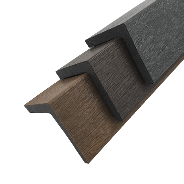 Composite Decking Corner Edge Trim By Ultra Decking UK