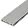 Thin Grooved Grey Composite Deck