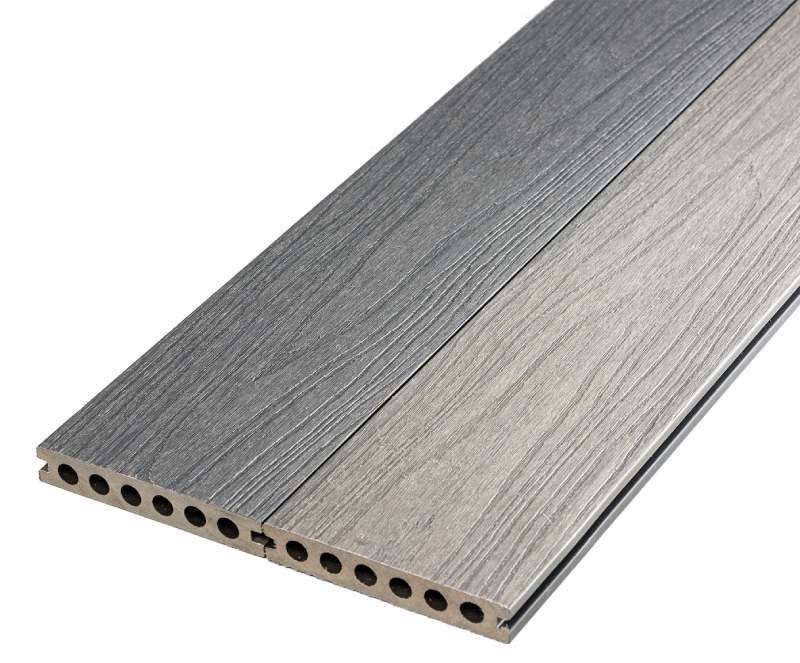 Graphite Grey Dual Colour Composite Decking - Capped Composite Decking Board