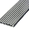 Slate Grey Wide Grooved Composite Decking Board