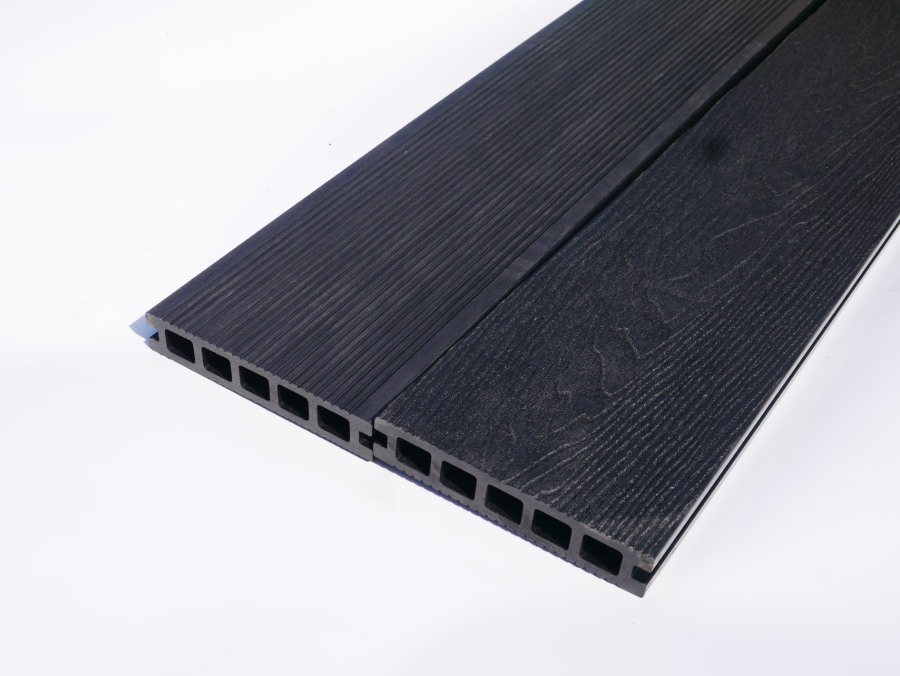 Black Wood Grain Decking Board