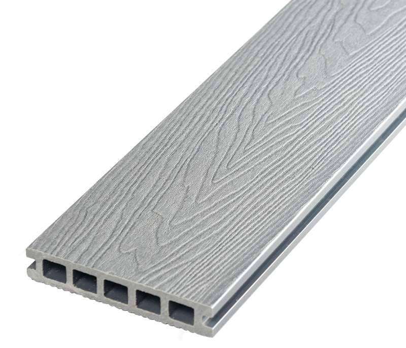 Grey Wood Grain Composite Decking