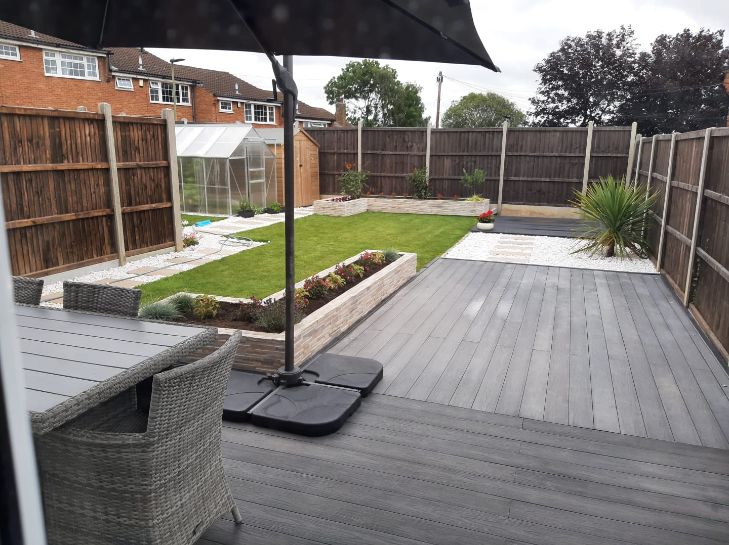 ultra decking composite decking project