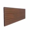 Chocolate Fencing Board Groove Surface Finish