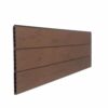 Chocolate Fencing Board Smooth Surface Finish