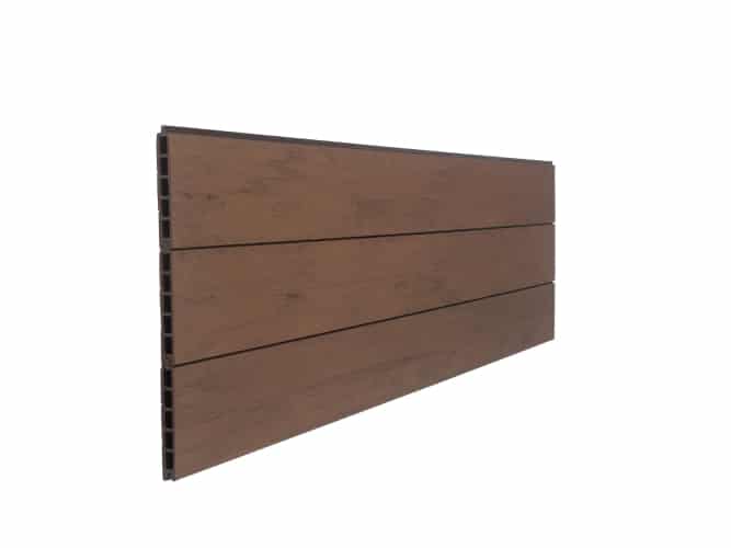 Chocolate Fencing Board Smooth Surface Finish