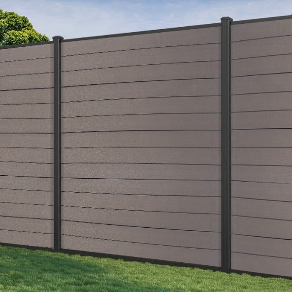 Aluminium Grey Fence Panel
