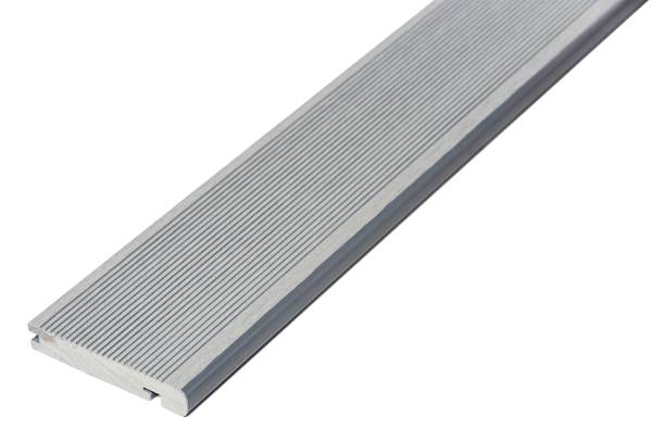 Thin Grooved Anthracite Grey Bullnose Board