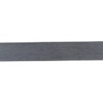 A single plank of Ash Grey Composite Decking Board