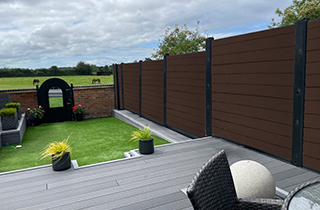 Aluminium Composite Fence Panel