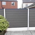 Anthracite Grey Fencing Smooth Composite Fencing