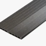 The image of our 4m black Grooved Composite Decking