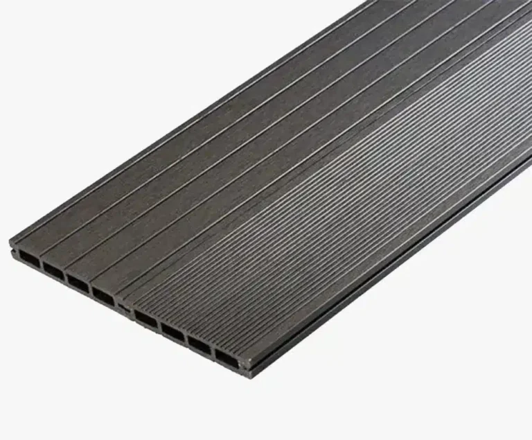 The image of our 4m black Grooved Composite Decking