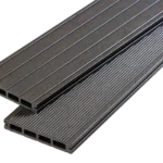 Reversible Black Grooved Boards View