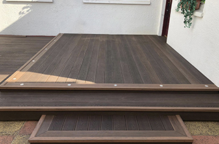 Chocolate Dark Brown Decking Board