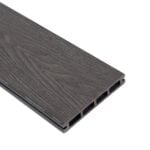 Chocolate Reversible Wood Grain Composite Decking Board | Left Side Single Board