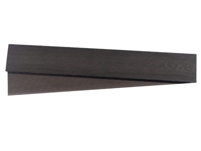 Chocolate Wood Grain Composite Decking Board | Reversible Wood Grain | Full Length Board