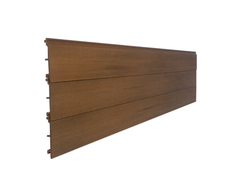 Wood Grain Teak Composite Cladding