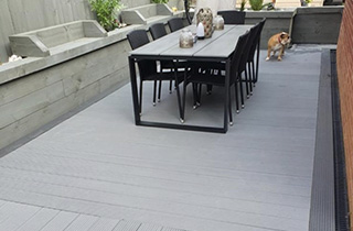 Grey Composite Deck Board | Only £4.55 Per Metre