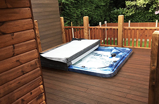 Mocha Capped Decking Board | Available In 3.6 Metre Lengths