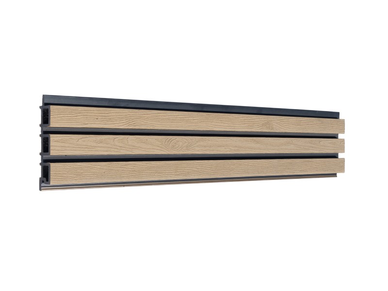 Teak Slatted Cladding