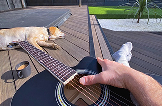 Walnut Decking Board – Exclusive Natural Collection