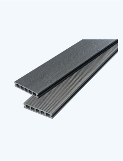 Pair of composite decking panels