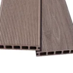 A close view of a IPE Composite Decking Board