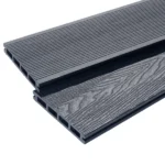 Anthracite Grey Composite Decking Board Side