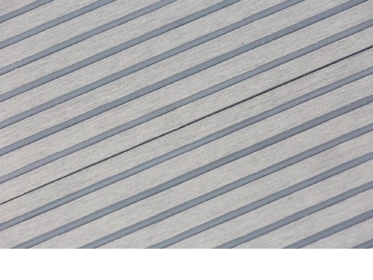 Grey Composite Decking Board Groove