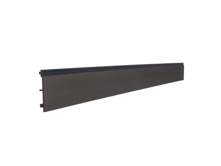 Smooth Anthracite Grey Cladding Side view