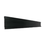back side view of a black cladding board