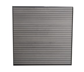 Anthracite Grey Slatted Fencing Example Image