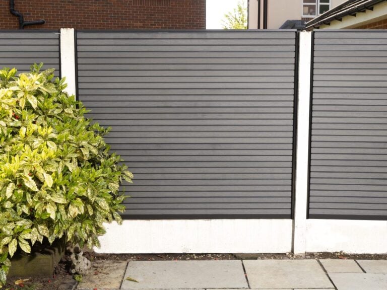 Anthracite Grey Composite Fencing