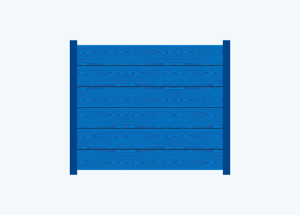 Icon Wood Grain Fence Panel