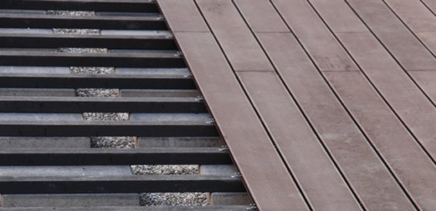 Hdpe Plastic Joists With Decking Boards