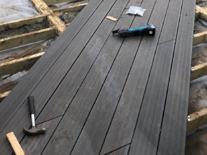 Using A Hammer & Screw Driver With Decking Boards